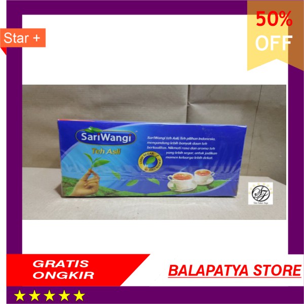

Teh Sariwangi Celup Kotak 25 kantong