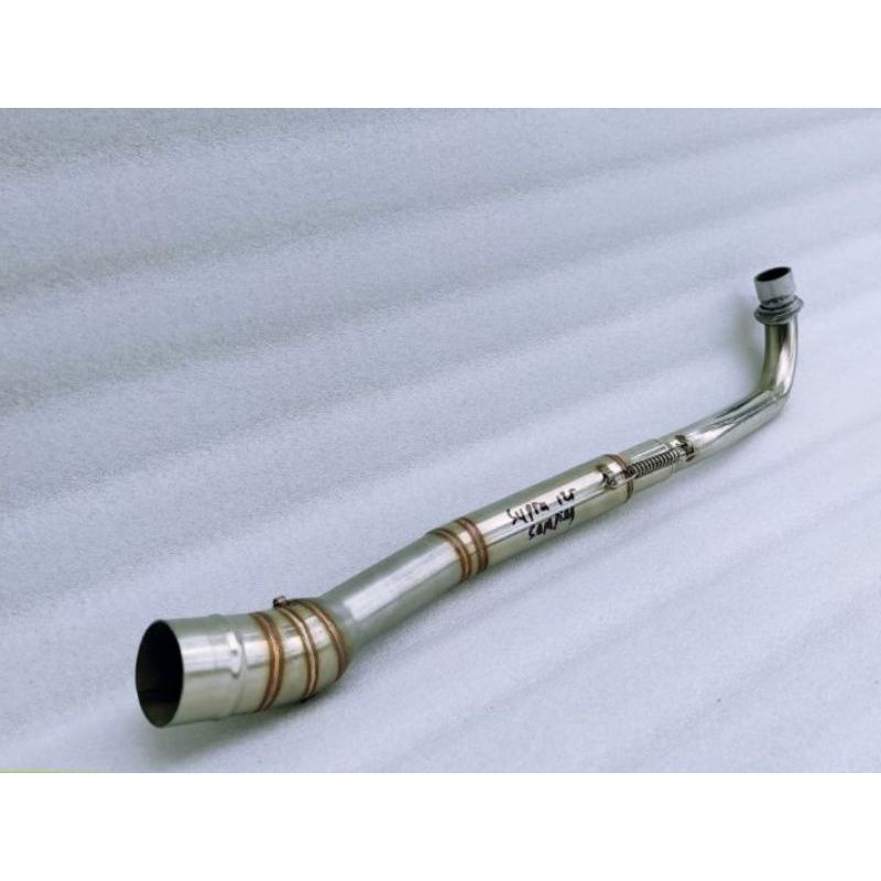 leher / pipa knalpot khusus motor revo absolute revo fi