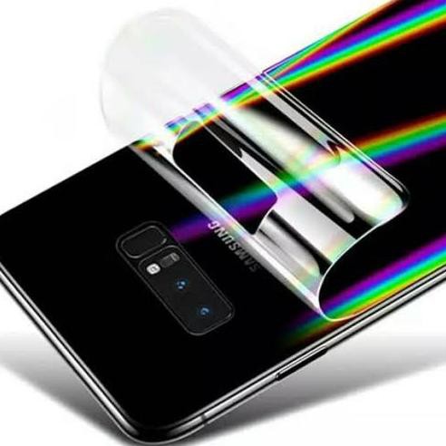 L4R✱ Back Cover Skin Aurora Oppo A5s / Oppo A7 / A12 / F9 Hydrogel Film Garskin Barang Baru