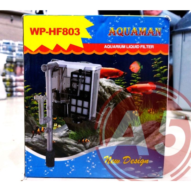 POMPA AQUARIUM HANGING FILTER AQUAMAN WP HF 803