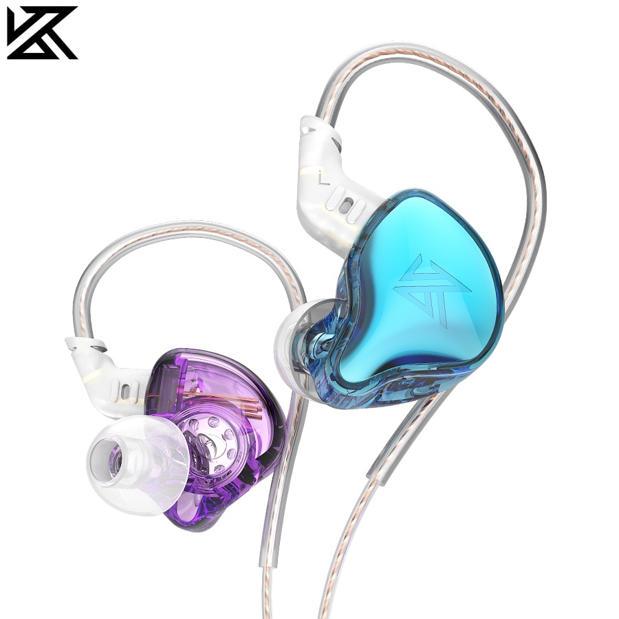 Kz EDC Earphone In Ear HIFI Bass Dengan Mic Untuk EDS EDX