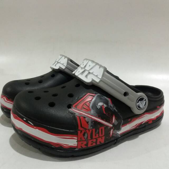 Sandal crocs anak starwars light news murah