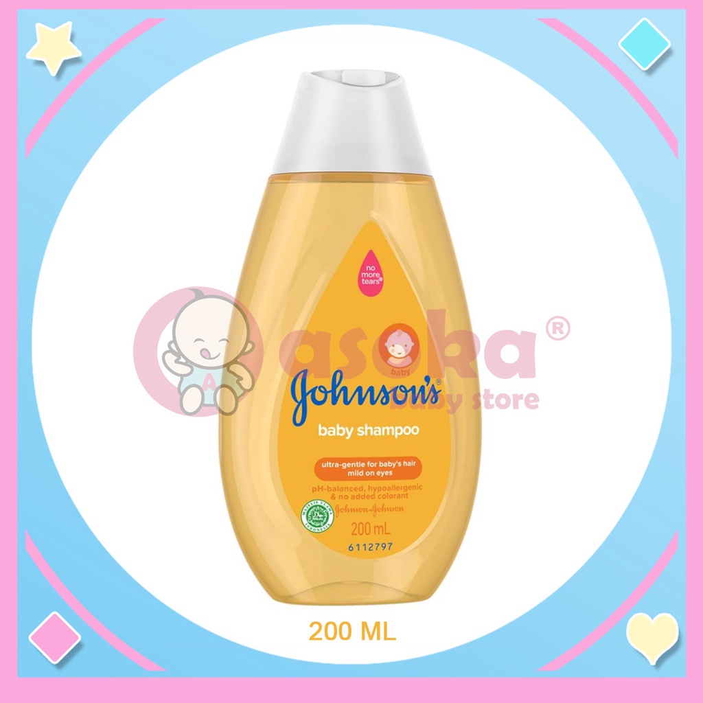 Johnson's Gold Baby Shampoo - Shampo Bayi 50ml / 200ml ASOKA