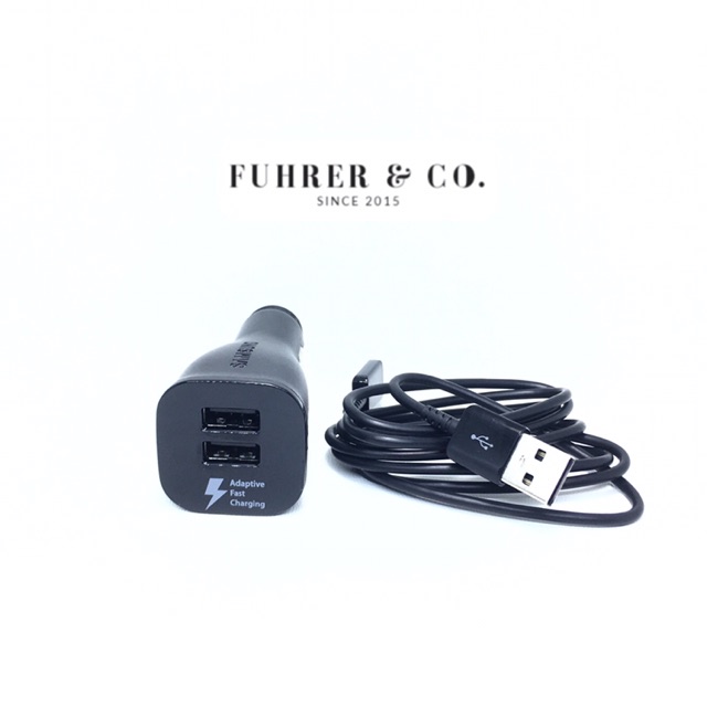 Car Charger Mobil Samsung Galaxy S8 S9 Note 8 Note 9 Fast Charging Usb Micro C Original