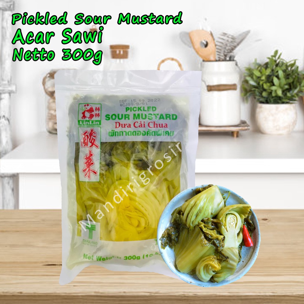 

Acar Sawi * Pickled Sour Mustard * 300g*