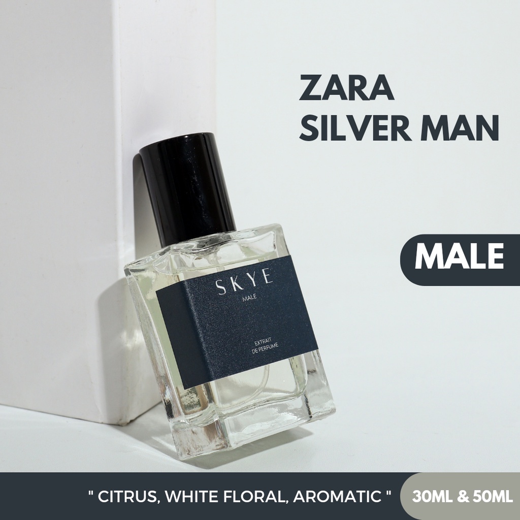 SKYE PARFUM PARFUM PRIA TAHAN LAMA INSPIRED ZARA SILVER MAN SUPER PREMIUM BY SKYE PERFUME / PARFUM P