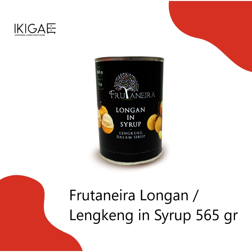 FRUTANEIRA LYCHEE IN SYRUP / BUAH LECI DALAM SIRUP KEMASAN KALENG