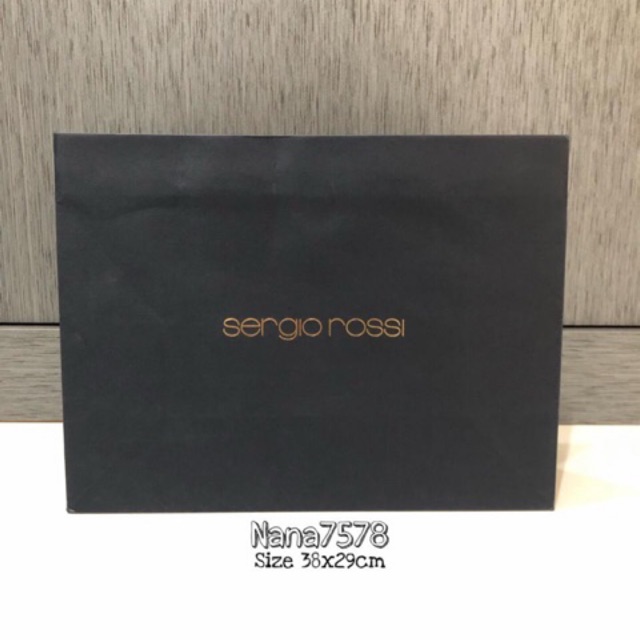 

Sergio rossi paperbag M