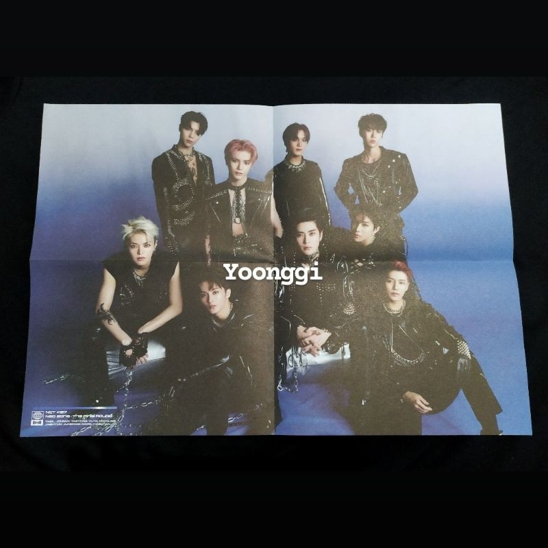 FOLDED POSTER NCT 2020 RESONANCE Pt. 1 Future Ver. DAN NCT 127 PUNCH OFFICIAL