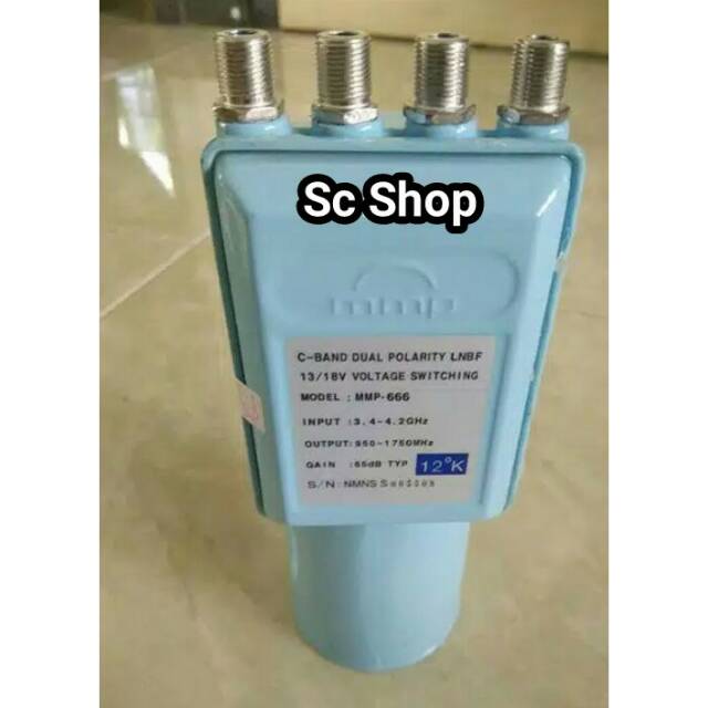 Lnb C band Kwarto Single merk MMP