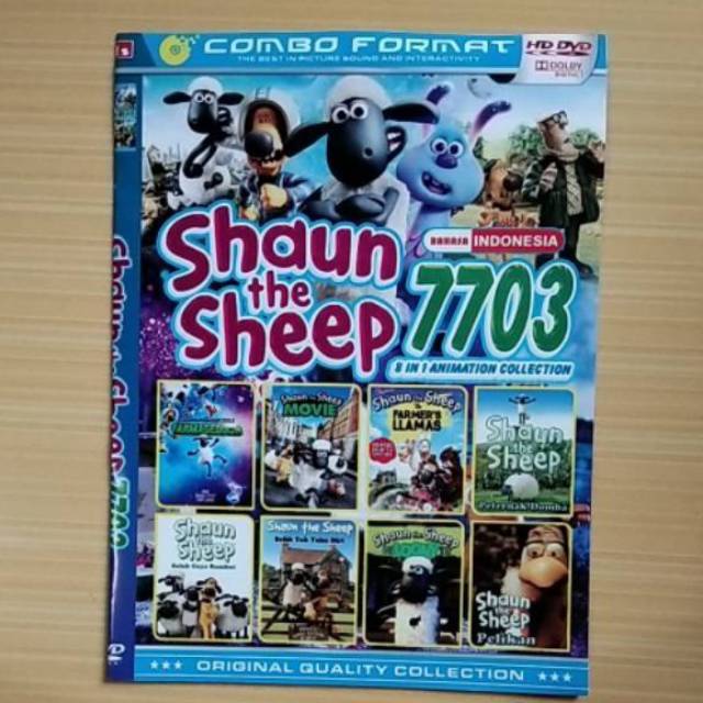 Kaset dvd film kartun anak film Shaun the sheep collection 7703
