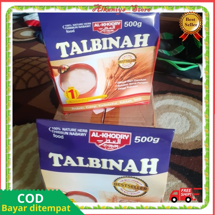 

Tepung Talbinah Asam Lambung Original Bubur Gandum Talbinah Al Khodry Asli Murah 500 gram Promo