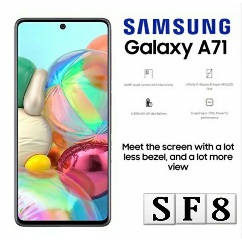 SAMSUNG A71 8GB/128GB Garansi Resmi
