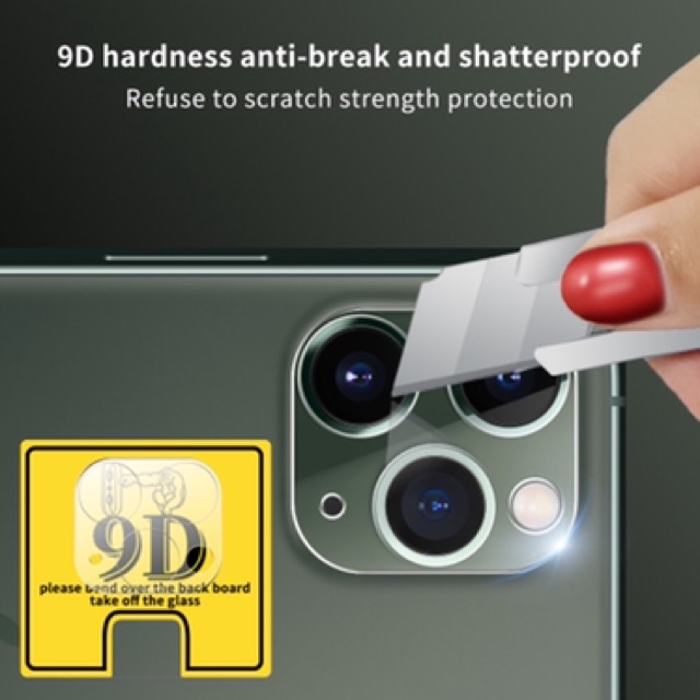 Camera Lens Tempered Glass Film Protector For iPhone 11 ,iPhone 11 Pro, iPhone 11 PRO MAX READY STOK