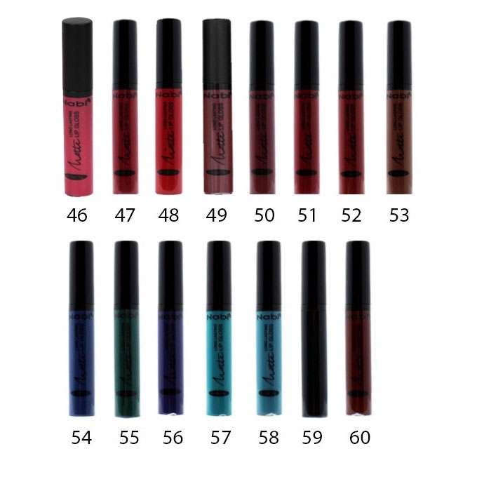 [SALE] PART 4 No. 46-73 Nabi Matte Long Lasting Lip Gloss 100% Original by Nabi Cosmetics US