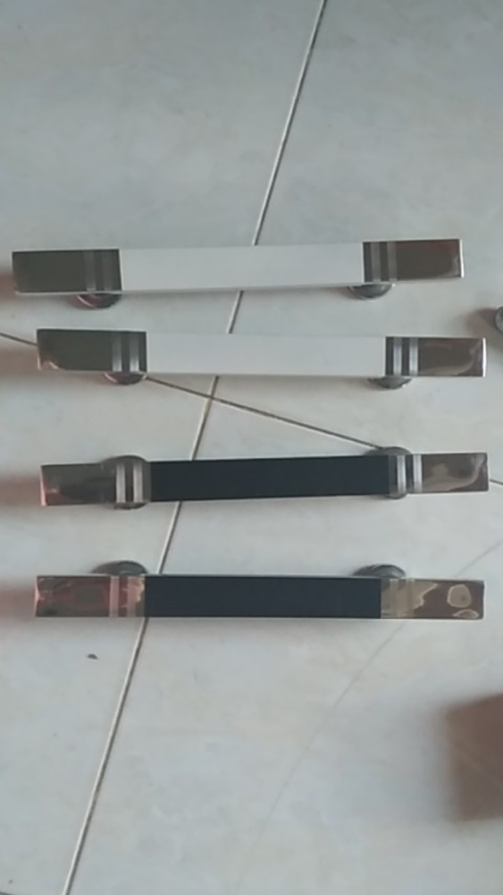 Handle Pintu Rumah Kotak 33 Cm White Putih Dof Kmb Stainles Tarikan Pintu Gagang Pintu Kunci Pintu