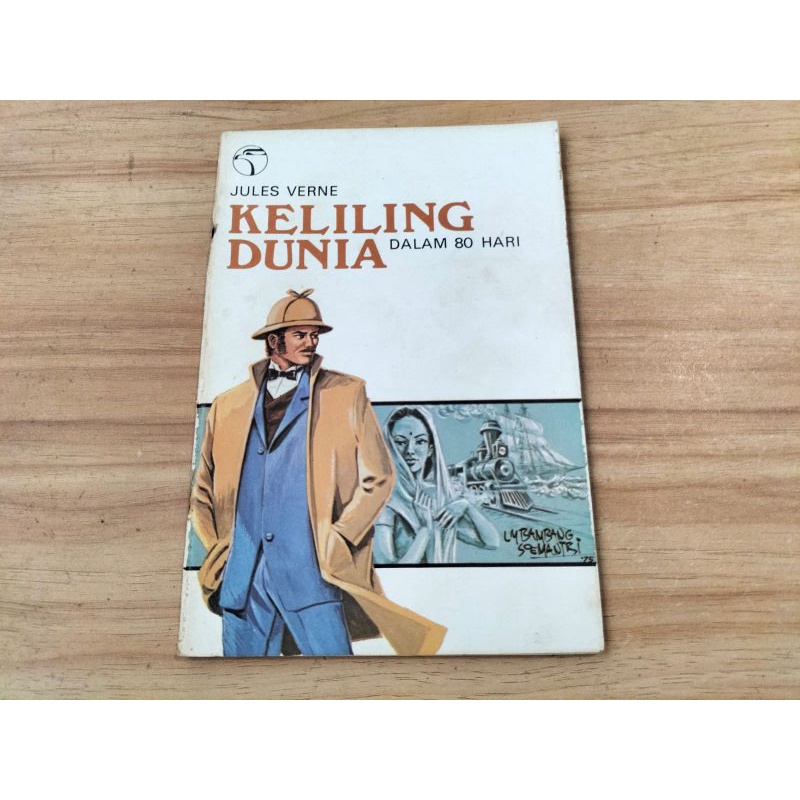 Novel Keliling Dunia Dalam 80 Hari (Seri Elang), karya Jules Verne