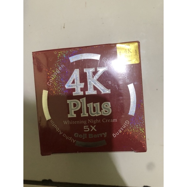 krim cream 4k (red) goji berry ORi thailand  jastip LUINO BEAUTY