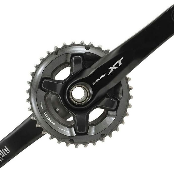 Produk Unggulan] Crank Shimano Deore Xt M8000 Dual