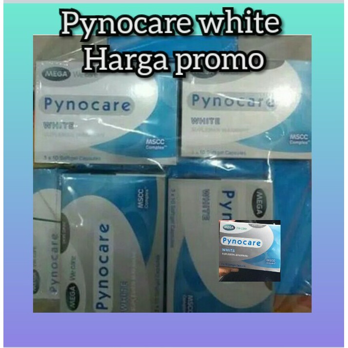 Original Product>> Pynocare White / Suplemen Pemutih / Suplemen Melasma / Flek Promo 