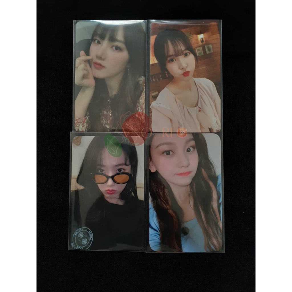 PHOTOCARD GFRIEND VIVIZ OFFICIAL - PC YERIN YUJU TFU LE TIME FOR US LIMITED EDITION SINB CHARM'S HAP