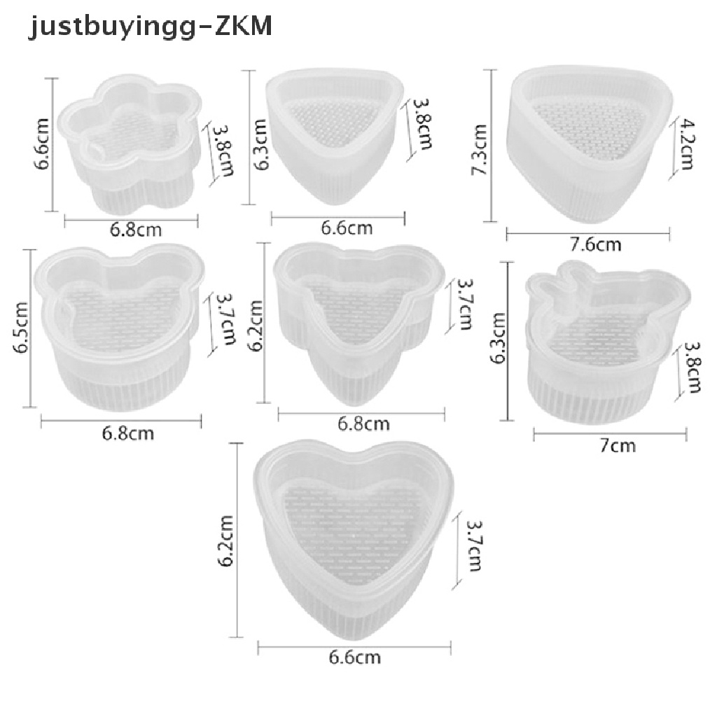 1 / 7 Pcs Cetakan Mesin Pembuat Bola Nasi Sushi Bento Untuk Aksesoris Dapur