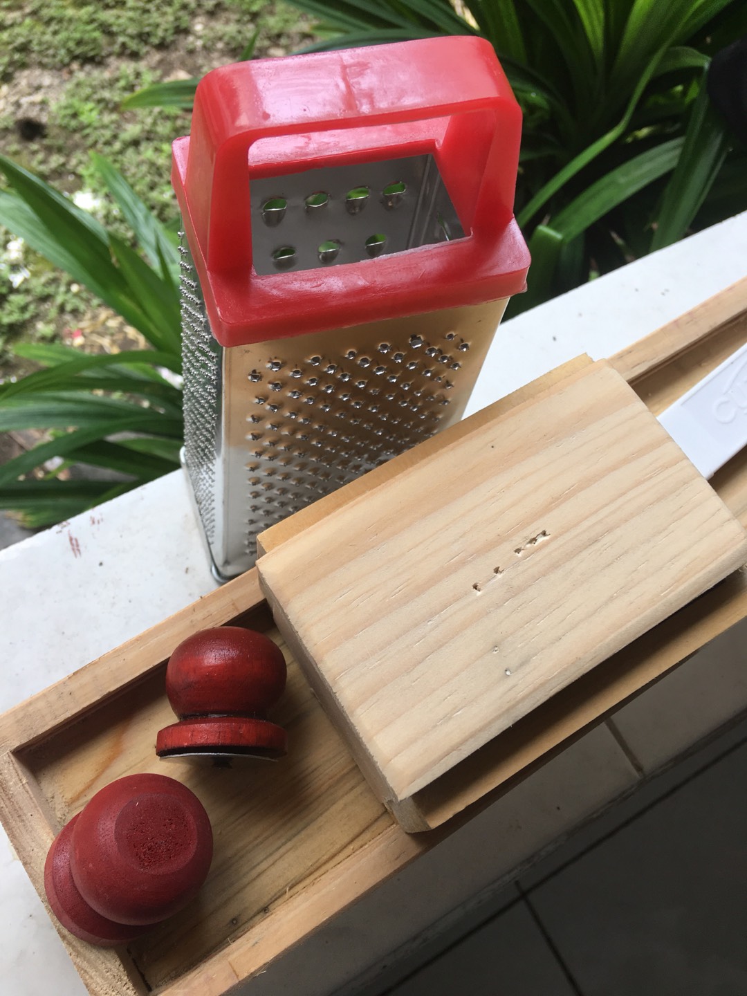 Pegangan Tutup Panci Kayu Anti Leleh