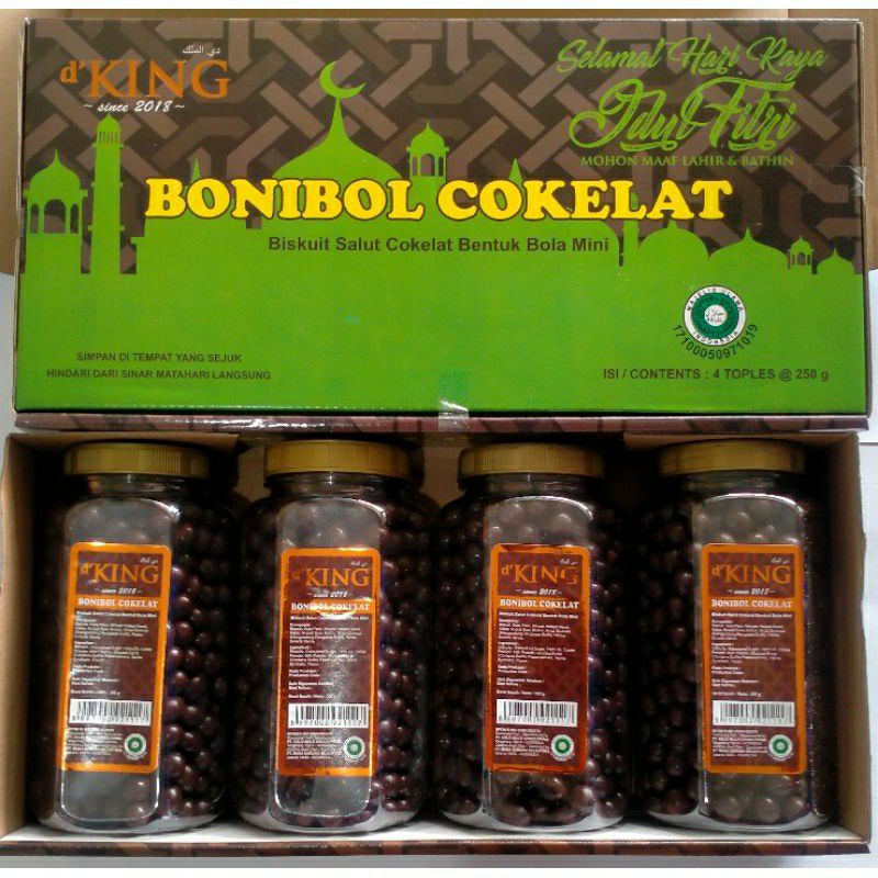 

Bonibol Coklat Biskuit Toples 250 Gram