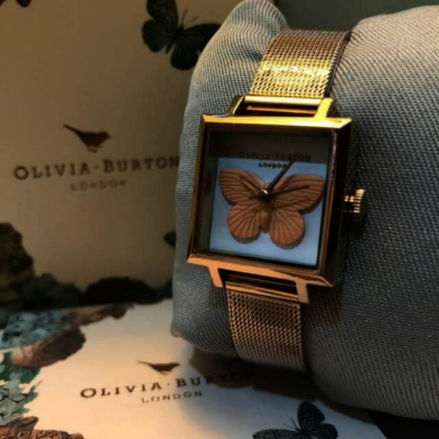 Jam tangan wanita analog olivia burton original 8200237