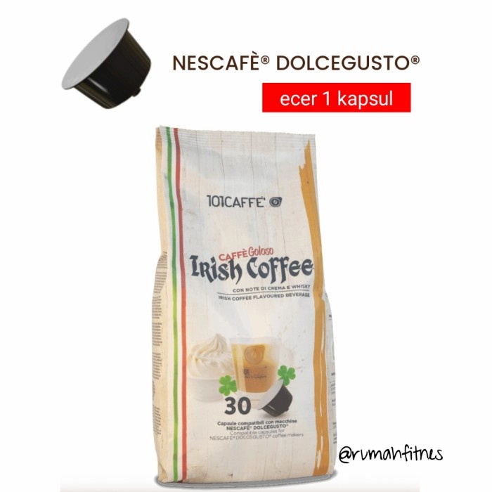 

ORIGINAL NESCAFE DOLCE GUSTO IRISH COFFEE PER KAPSUL