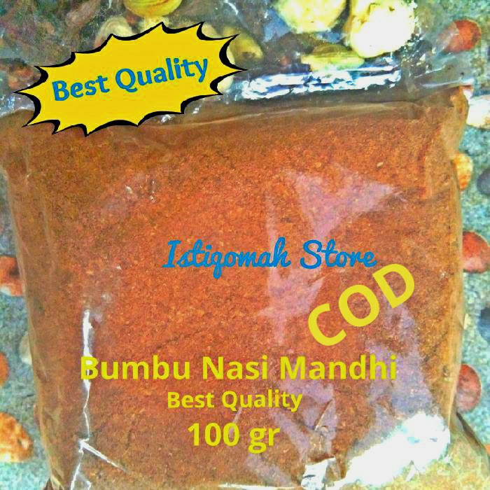 Bumbu Bubuk Kering Nasi Mandhi 100 gr dengan Rempah Pelengkap,