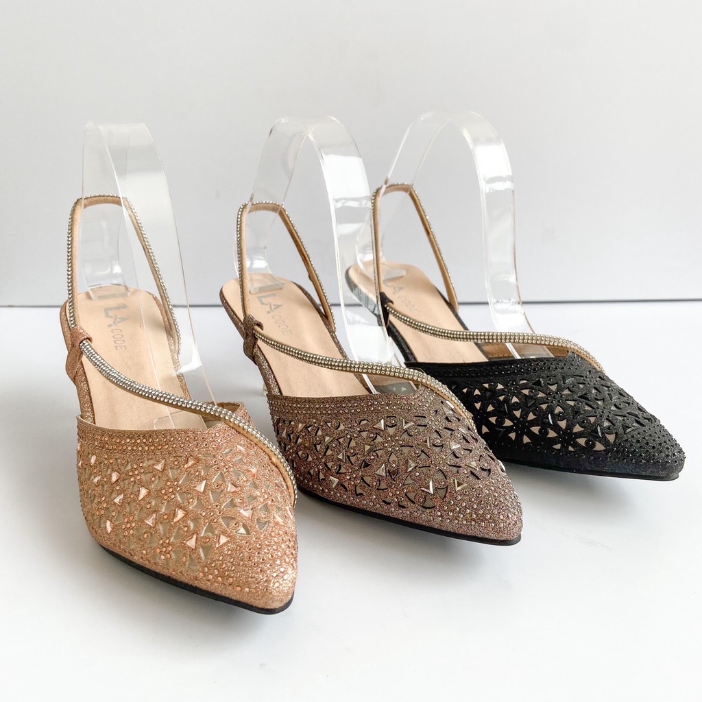 Lacode Wedding Shoes Sepatu Pengantin Sandal Pengantin Sandal Pesta Sandal Wisuda Import