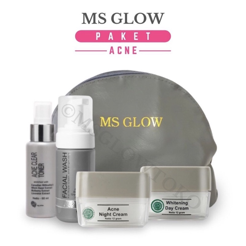 MS GLOW PAKET ACNE