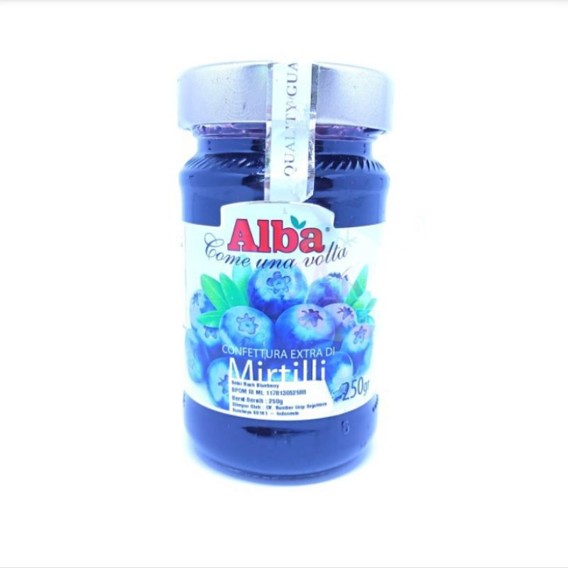 

ALBA EXTRA JAM BLUEBERRY 250G