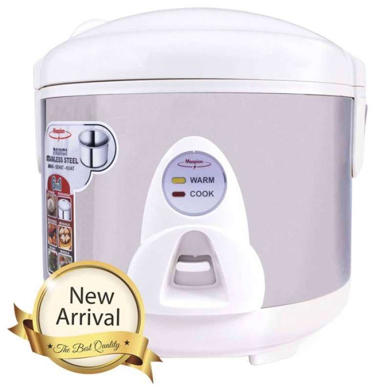 MASPION MRJ-109SS Magic Cooker / Penanak Nasi 1,2 Liter Stainless Stell