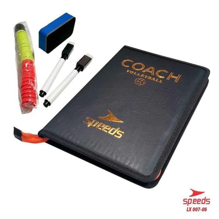 Paket set Papan Buku Strategi Pelatih Volley Ball Voli Coach Book 7-06