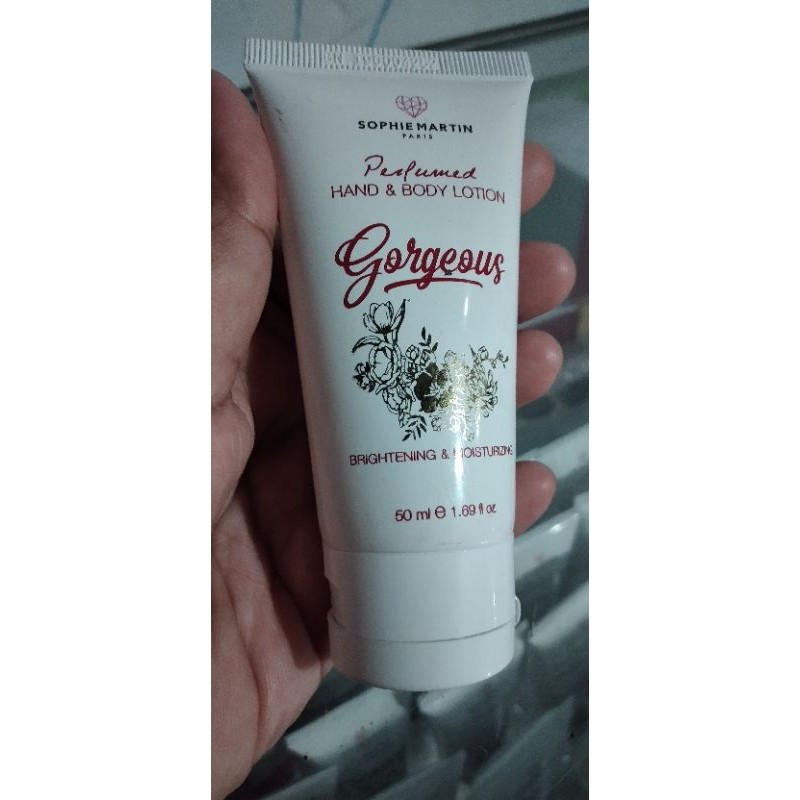 lotion gorgeous sophie paris promo