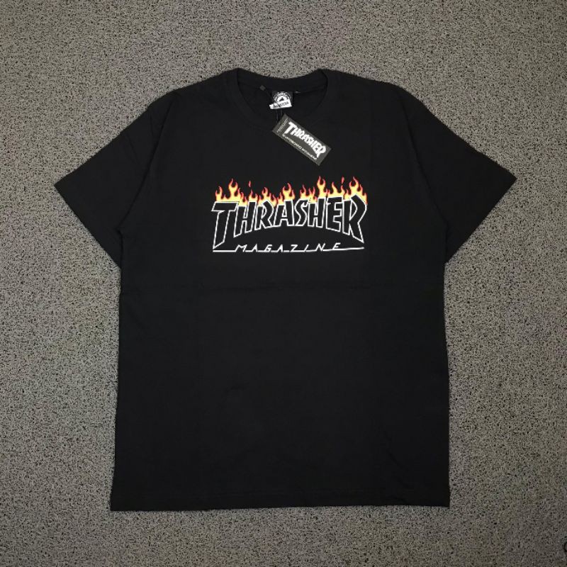 KAOS THRASHER HIGH QUALITY HYPE FASHION PRIA