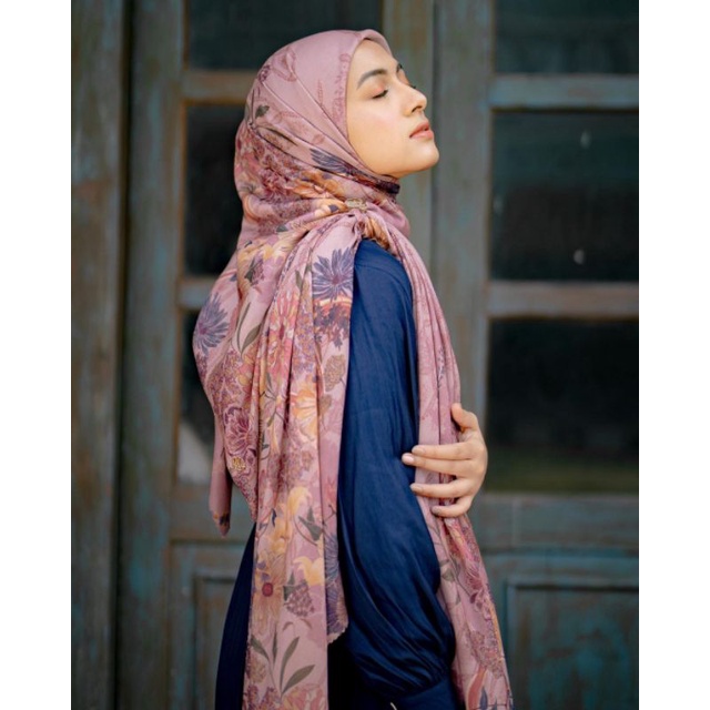 Sandhya Scarf by Heaven Lights | Hijab Voal Motif Premium