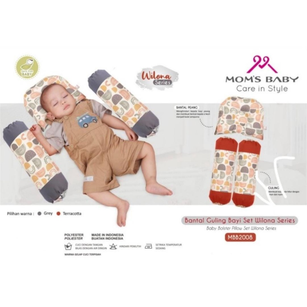 Mom's Baby MBB2008 Bantal Guling Set Wilona Series