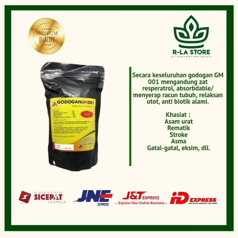 

Godogan GM 001 (Rempah alami untuk Rematik, Asam Urat dan Kesemutan)