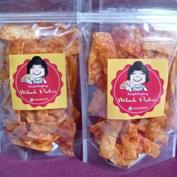 

Keripik Singkong Pedas Manis Cabe Asli