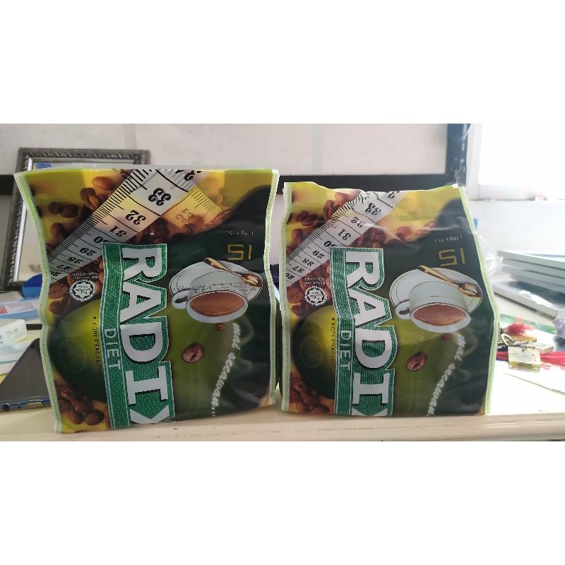 Kopi Radix Diet HPA Malaysia isi 15 sacset
