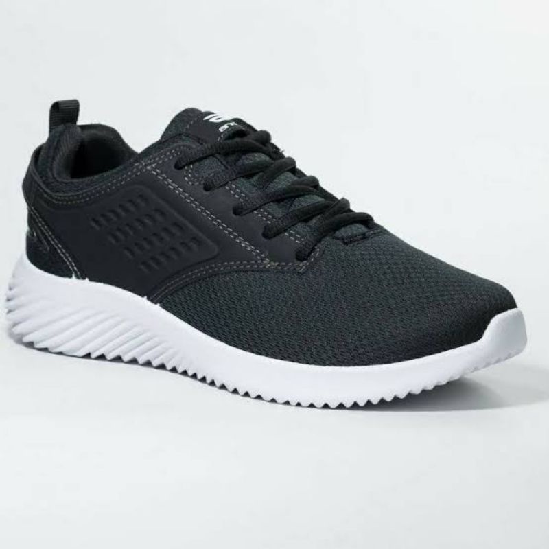 SEPATU ANDO PRIA RYAN HITAM POLOS & PUTIH 39-43 TERBARU