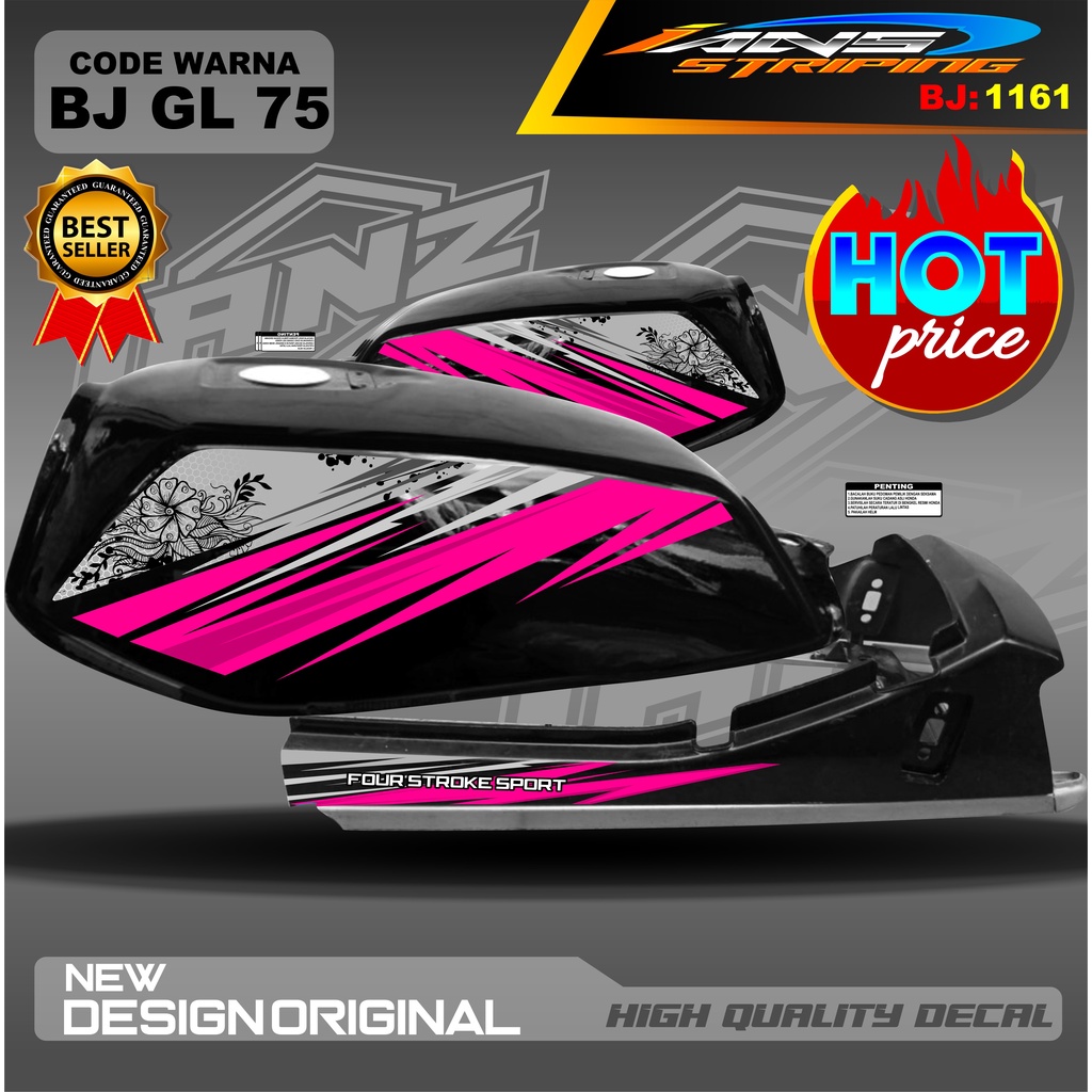 STRIPING VARIASI GL PRO / STRIPING RACING HEREX GL