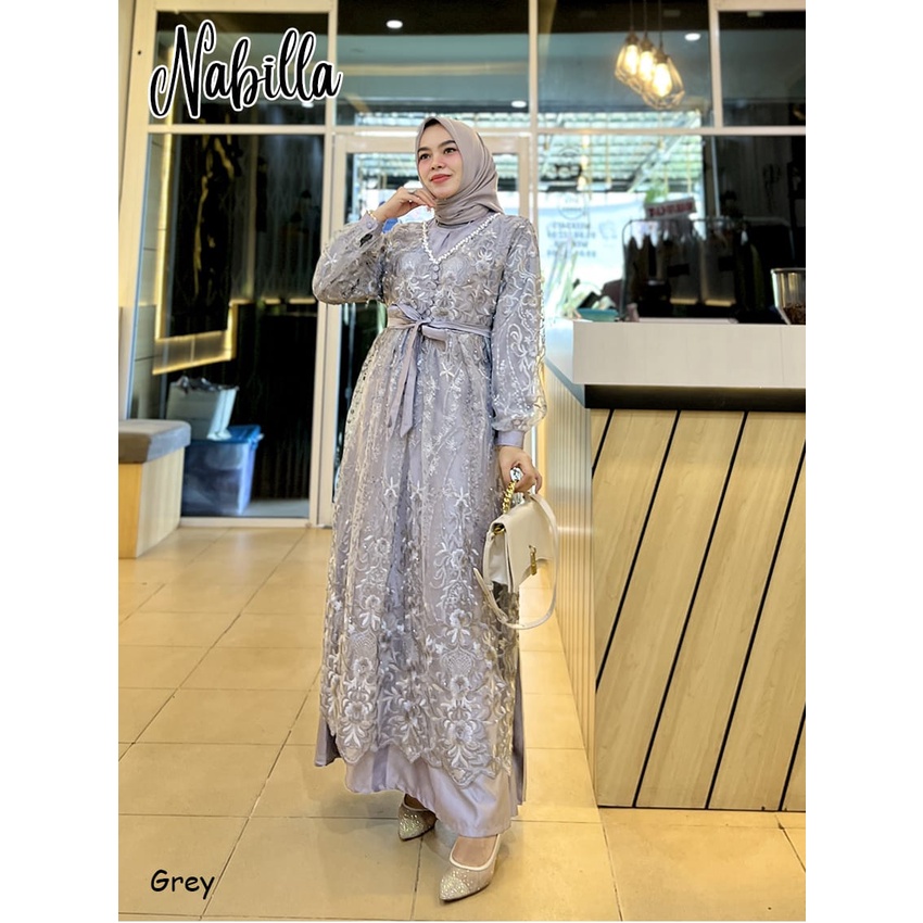 REKOMENDASI GAMIS PESTA KONDANGAN NABILLA