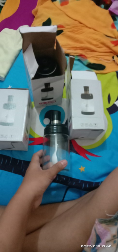 Botol Bumbu Garam Saus Gula Kecap Kaca