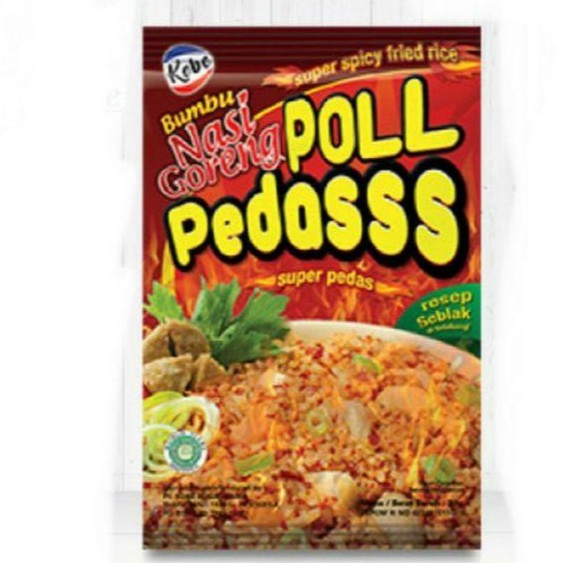 

Kobe Bumbu Nasi Goreng Poll Pedasss 20 Gr