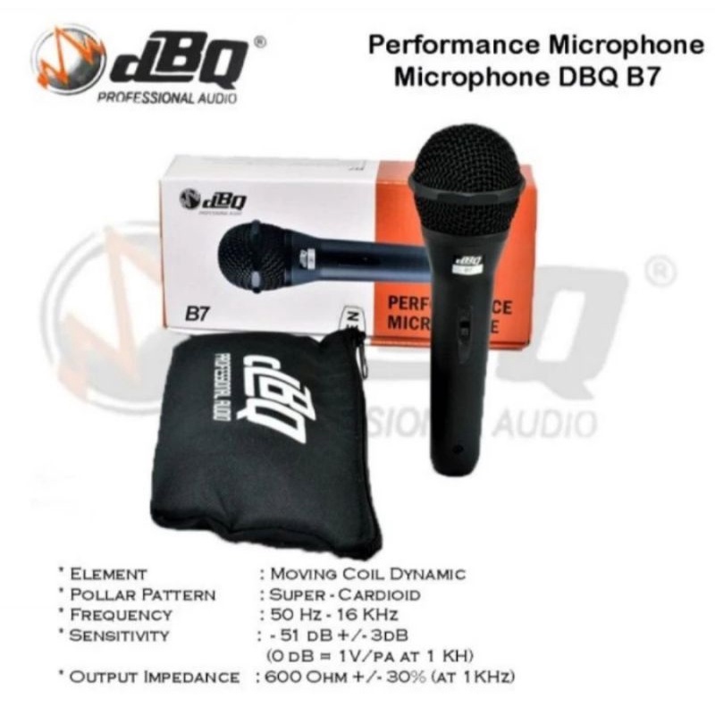 Mic Dbq db7 Mikropon Dbq db 7 Mikrofon Dbq db-7 Original