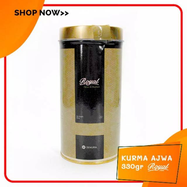 

KURMA AJWA ROYAL MADINAH 330 GRAM (KURMA AJWA ASLI, KURMA NABI ASLI)